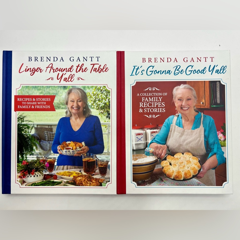 Brenda Gantt Cookbook Bundle- Both Books Southern Recipes Gonna Be Good Ya’ll